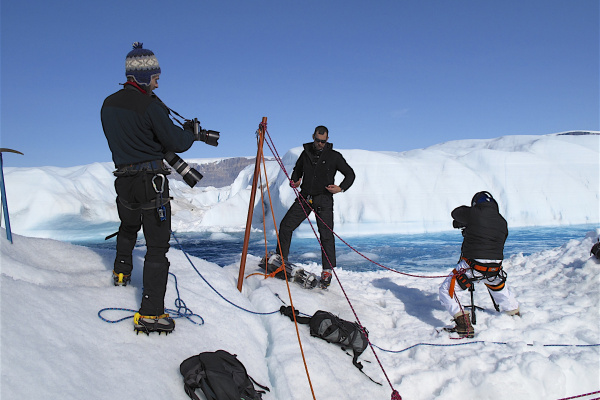 Nick Cobbing in Greenland
